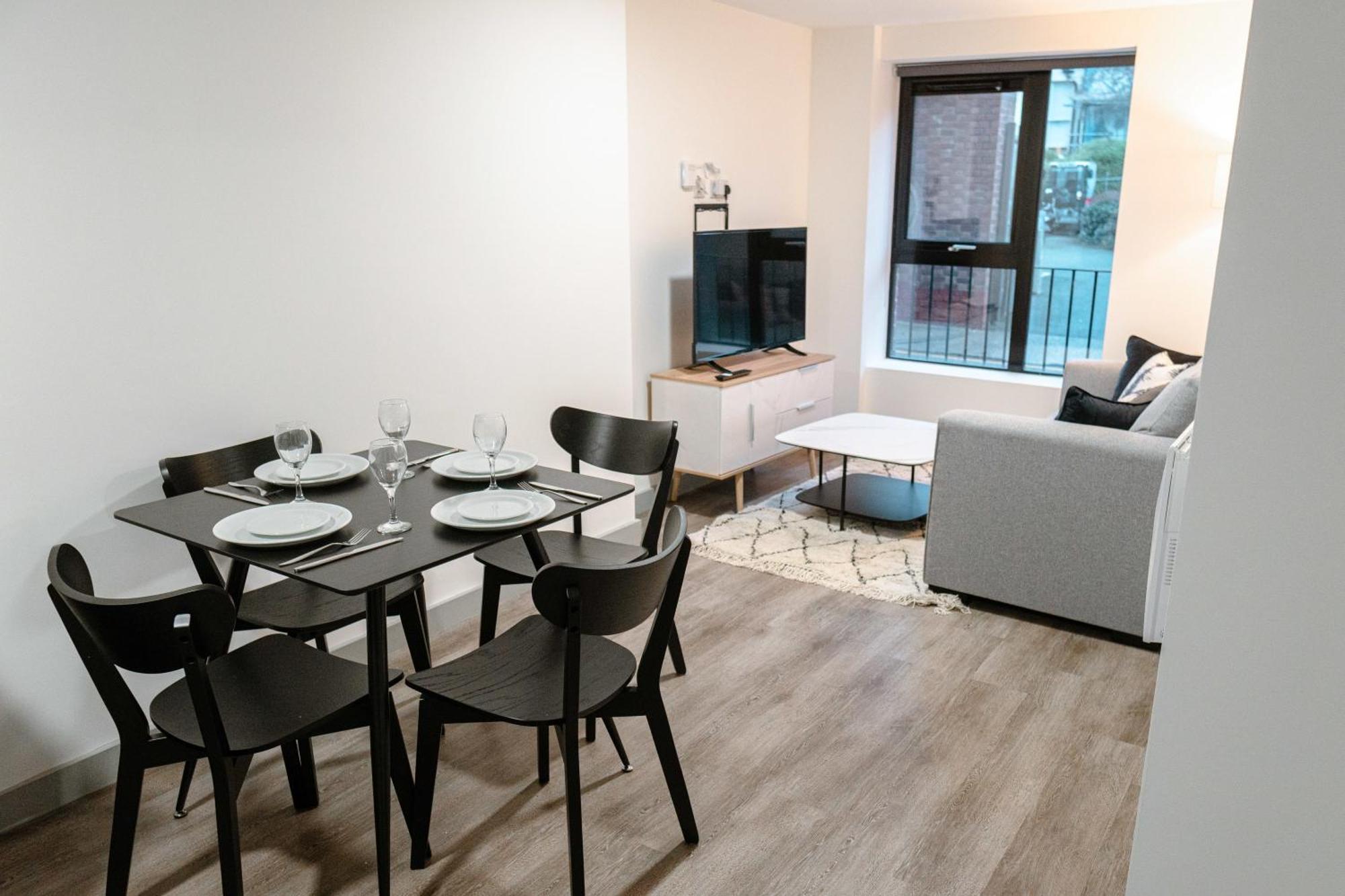 Contemporary 1 Bed Apartment In Central Liverpool Exterior foto